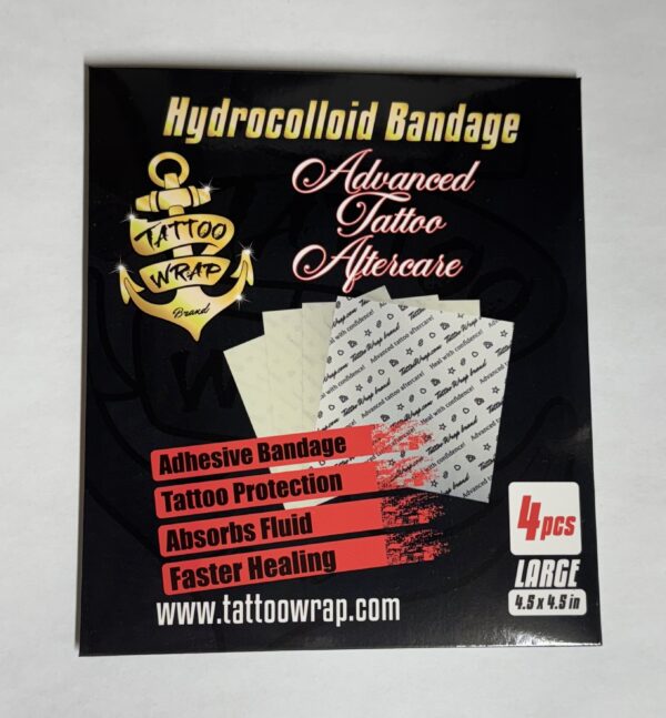 Aftercare bandage 4.5"x 4.5" x 4ct